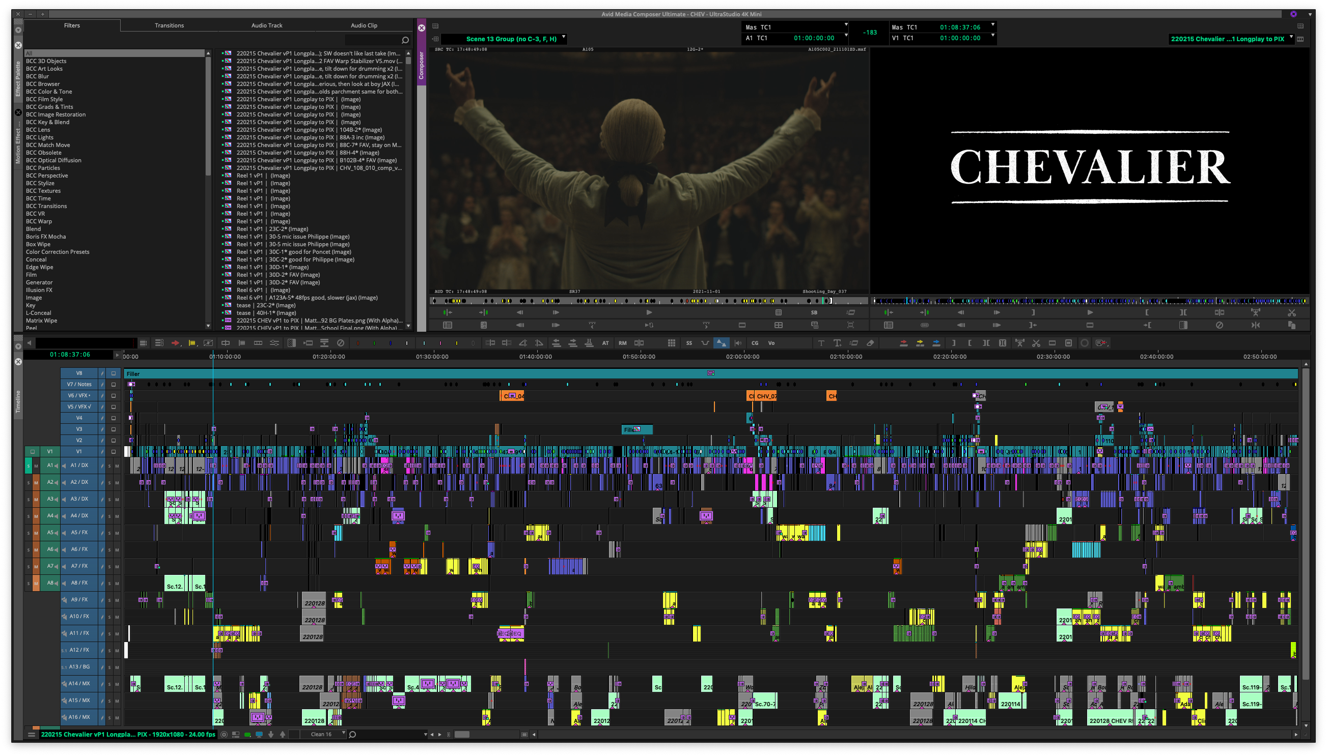 Chev Avid MC Timeline vP1 Show Build