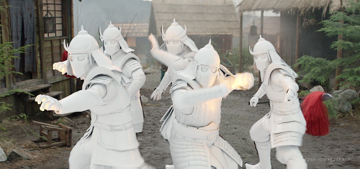 Avatar: The Last Airbender, Fire Nation Troops Before & after