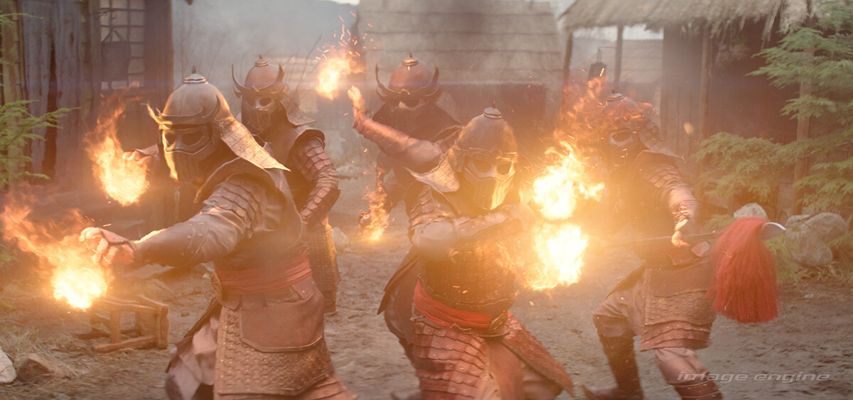 Avatar: The Last Airbender, Fire Troops, fire added