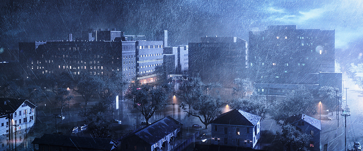 A scene from “Five Days at Memorial,” now streaming on Apple TV+.
